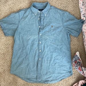 Men’s denim Ralph Lauren button down